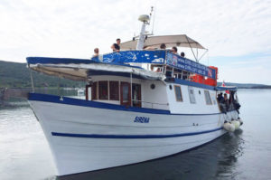 Tauchboot Sirena für Tagestouren