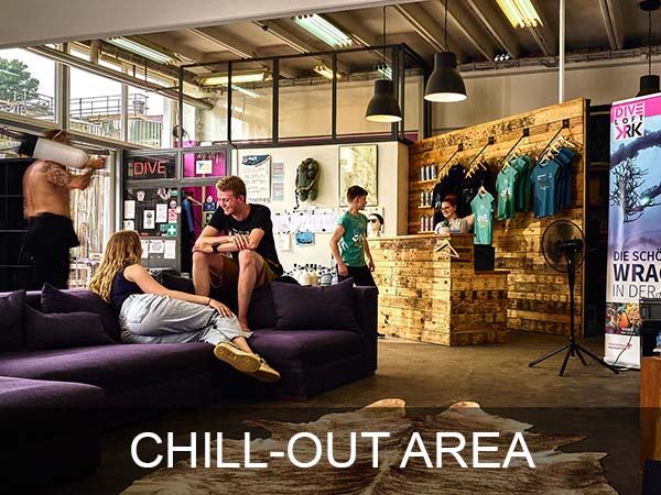 Chill-out zona | DIVE LOFT KRK